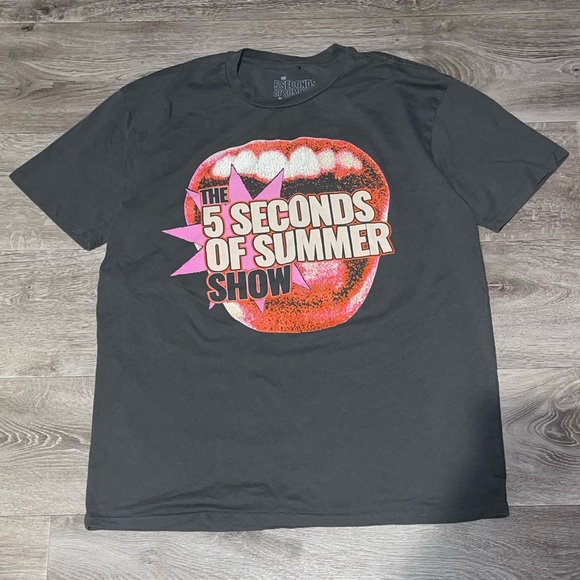 The 5 Seconds of Summer Summer Show Tour Tee - Picture 1 of 5